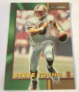 1996 NFL Lasers Steve Young #60 San Francisco 49ers - Picture 1 of 2