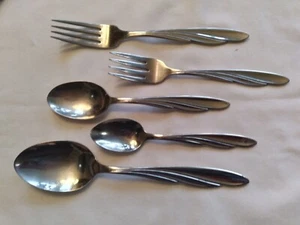 SHORELINE Oneida Community Dinner Fork Salad Soup Serving Teaspoon CHOICE - Picture 1 of 12