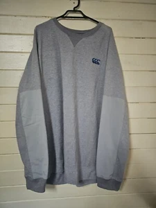 CANTERBURY MENS GREY LONG SLEEVE JUMPER PULLOVER 3 XL - Picture 1 of 6