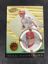 1999 PACIFIC INVINCIBLE OPENING DAY 45/69 #146 IVAN RODRIGUEZ Rangers HOF