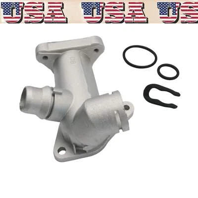 Se adapta a AUDI A4 y Volkswagen PASSAT 1.8T nueva brida de manguera de refrigerante 058121132C EE. UU. Foto 1 de 4