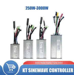Ebike 36V48V 250W-1000W Sinewave SM/Waterproof Plug Light Function Controller - Picture 1 of 33