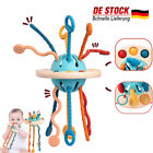 Baby Kleinkind Octopus Pull String Aktivität Sensorisches Spielzeug Food Grade