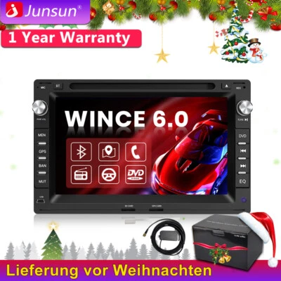 Für VW SEAT CORDOBA Polo PASSAT B5 7" Autoradio Navi GPS Radio Bluetooth DVD USB - Bild 1 von 4