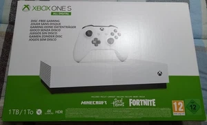 Microsoft Xbox One S All Digital 1TB Incl. Fortnite / Minecraft - Usine Scellé - Picture 1 of 7