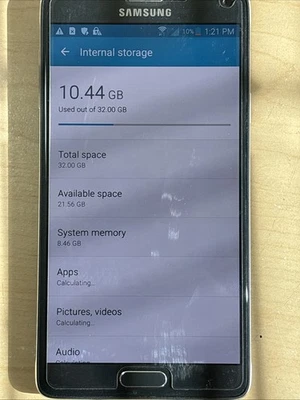 Samsung Galaxy Note 4 32GB - Unlocked Verizon Black - Image 1 of 3