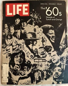 The ‘60s LIFE MAGAZINE SPECIAL DOUBLE ISSUE Beatles, Nixon, Moon, Protests - Picture 1 of 8