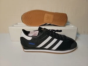 ZAPATILLAS ADIDAS ORIGINALES COUNTRY JAPAN NEGRAS/BLANCAS/AZULES/GOMAS IH0299 TALLA: 11.5 - Imagen 1 de 13