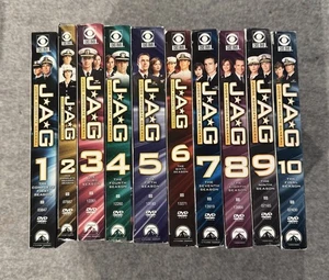 J*A*G: Judge Advocate General - Complete Series Seasons 1-10 Set DVD Box Lot - Picture 1 of 11