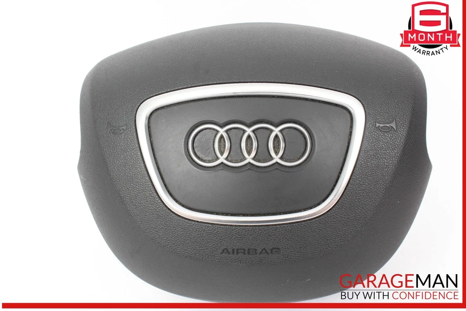 Bolsa de aire airbag para volante Audi A4 negra OEM Foto 1 de 4