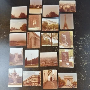 Vintage Photos Lot France 1978 Paris Eiffel Tower Altar Des Invalides Seine Arc - Picture 1 of 12
