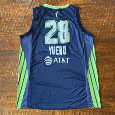 Li Yueru Signed Dallas Wings Jersey JSA Coa Autographed WNBA - Image 1 of 4