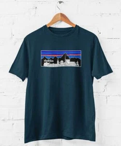 Dublin Skyline (Navy To 5XL) Hill 16 Up The Dubs COYBIB Croke Park Ireland Celt - Picture 1 of 2