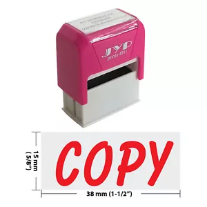 COPIA Estampilla de goma autoentintada - JYP 4911R-03 (TINTA ROJA) - Imagen 1 de 1