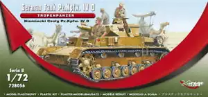 MIRAGE 728056, SKALA 1:72, niemiecki czołg, czołg, IV, ausf. D 'Panzer tropikalny' - Zdjęcie 1 z 1