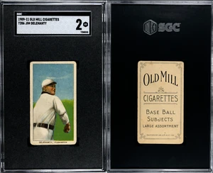 T206 Jim Delehanty || Old Mill || SGC 2 || Low Pop Old Mill - Bild 1 von 1