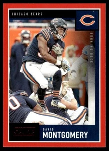 2020 Score Red David Montgomery Chicago Bears #210 - Picture 1 of 2