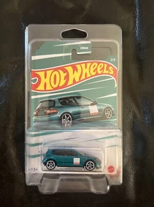 HOT WHEELS ‘92 Honda Civic EG Walmart Exclusive CIVIC SERIES Aztec Green VHTF - Picture 1 of 3