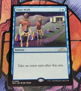 Time Walk - 30th Anniversary Edition R 83 30A Magic Card Englisch Authentisch - Bild 1 von 12