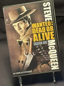Wanted Dead Or Alive: Season 1 DVD Steve McQueen Mint Discs FAST SHIPPING - Picture 1 of 3