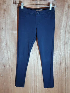 old navy jeans girls size 12 jeggings stretch adjustable waist blue - Picture 1 of 8