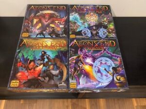 Huge Aeons End Bundle. Core and Expansion boxes with deluxe wooden inserts