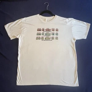 Back to the Future 2 T-Shirt DeLorean Time Travel Display Light Grey Size XL - Picture 1 of 10