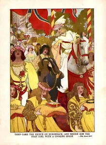 Illustration Fairy Tales of All Nations ( The Goat Girl ) 1916 - Picture 1 of 1