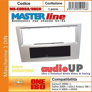 Radio Máscara 1 din Opel Antara 2006 IN Entonces - Adaptador Color Champán - Imagen 1 de 1