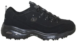 Skechers Women's D'Lites Play On Sneaker Style 11949 BBK - Picture 1 of 3