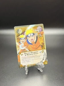 Naruto Uzumaki & Shadow Clone - 406 - Starter Deck - Super Rare - NM - Picture 1 of 1