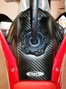 CIARLO COVER CARBON PROTECTION TANK HONDA CRF CRE 450 2017-2018-2019 - Picture 1 of 1