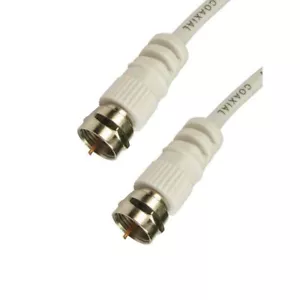 3 mtr Blei Flylead F-Typ Sky Cable Satellit mit F-Stecker Schraubverbinder - Bild 1 von 2