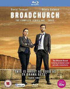Broadchurch - Series 1-3 (Blu-ray) David Tennant Olivia Colman Jodie Whittaker
