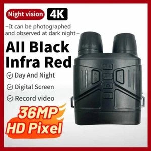 NV4000 Infrared Binoculars Portable Night Vision Telescope 4K Video Hunting Cam - Picture 1 of 11