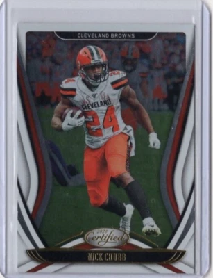 NICK CHUBB NFL Browns 2020 Panini Certified Base Set #85 Card - Image 1 of 2