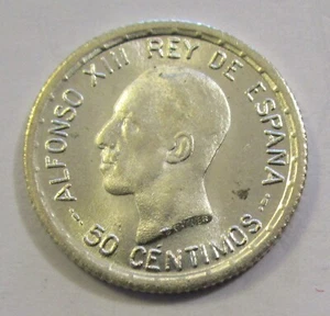 *GUTSE*678-ALFONSO XIII, 50 CÉNTIMOS 1926, MADRID PC S, B.O., SIN CIRCULAR. - Imagen 1 de 2