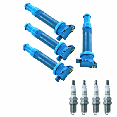 Bobina de encendido Performance UF499 + bujías NGK Platinum para Hyundai Kia 1,6 L Foto 1 de 4