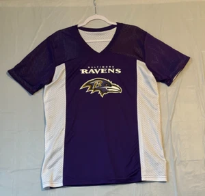 Maglia calcio Baltimore Ravens Flag taglia adulto M NFL football reversibile top - Foto 1 di 7