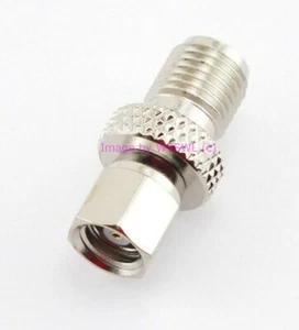 SMC Plug to SMA Female Connector Adapter by W5SWL - Picture 1 of 2