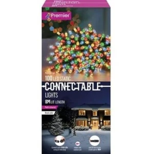 Premier LI213482M Luci 100 LED collegabili - Multicolore - Foto 1 di 1