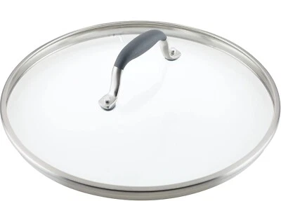 NUEVO - Anolon Advanced Tapa de Vidrio 12" Gris (Piedra Lunar) Mango Foto 1 de 2