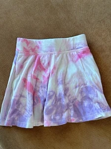Children's Place Girls Tie Dye Skort Shorts Multi Size 4 Skirt Pull On - Picture 1 of 6
