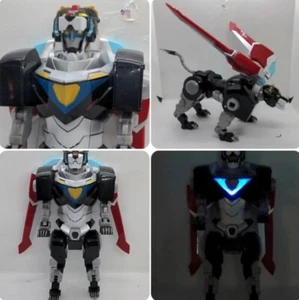 12" Voltron Legendary Black Lion Forms Voltron Light Sound 2017 DWA Spin Master - Picture 1 of 17