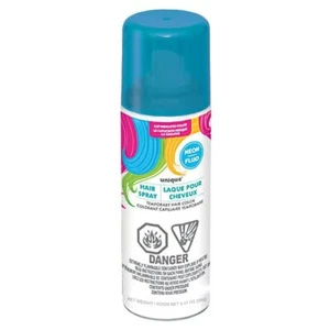 Blue Hair Spray 133ML Temporary Neon Coloured Hairspray Colours Party Styling - Picture 1 of 1
