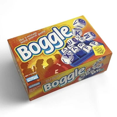 Boggle by Hasbro Parker Brothers 1999 The 3 Minute Word Search Game - Image 1 of 4