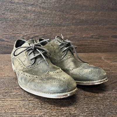 Zapatos Oxford John Varvastos para Hombre Marrón Punta de Ala Talla 9 Foto 1 de 4