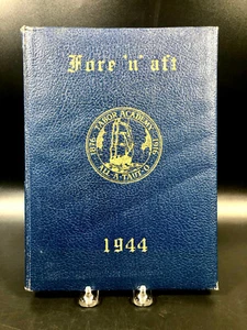 1944 Tabor Academy Yearbook ~ Fore 'n' Aft ~ Marion Massachusetts - Picture 1 of 12