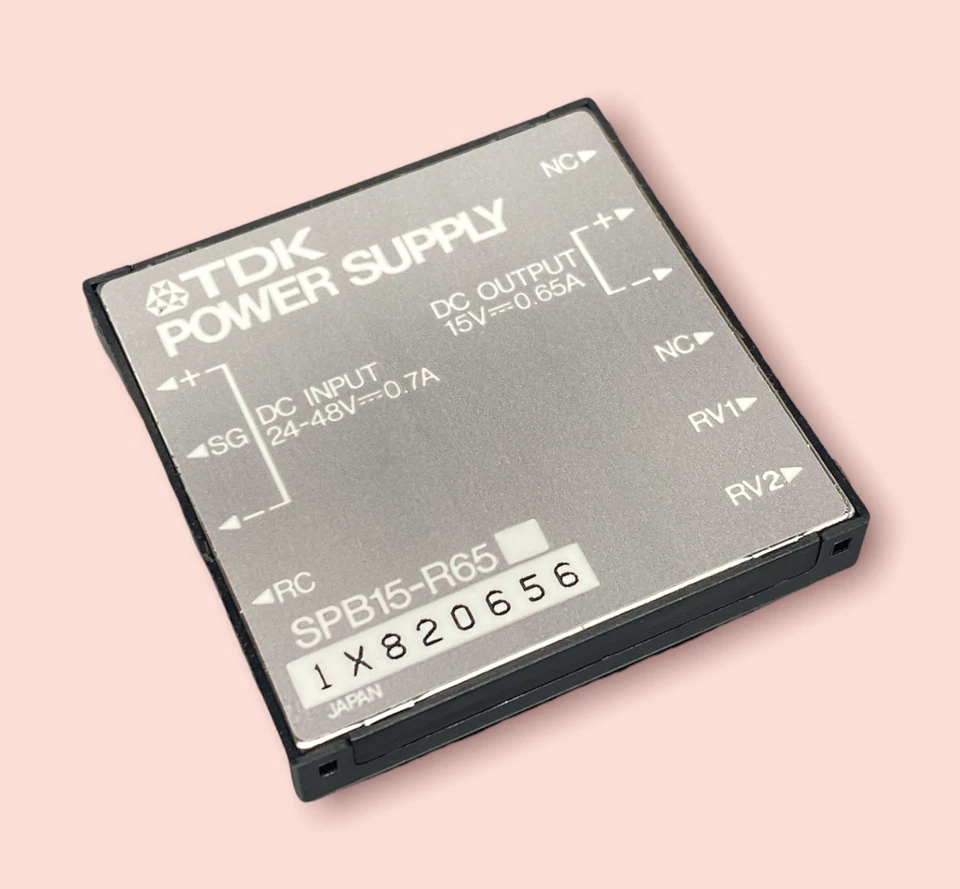 TDK SPB15-R65 CONVERTER 24V 48V TO 15V 650mA - ORIGINAL OEM PARTS - Image 1 of 1