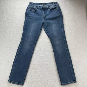 Judy Blue Jeans Womens Size 31 (30x30) Blue Straight Fit Denim Stretch - Picture 1 of 10